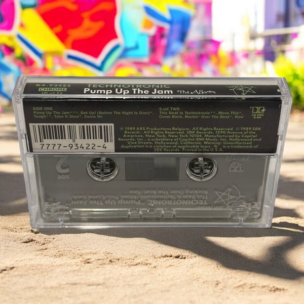 •TECHNOTRONIC - PUMP UP THE JAM THE ALBUM• ~1988 OG PRESSING~ (CASSETTE TAPE)