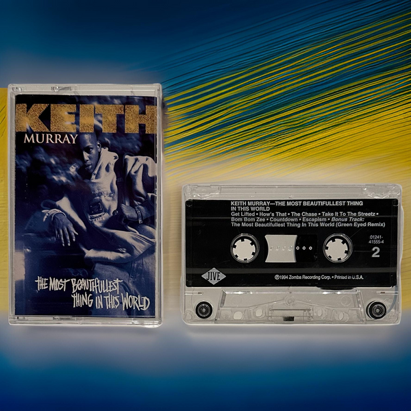 •KEITH MURRAY ~ THE MOST BEAUTIFULLEST THING IN THIS WORLD…• ~1994 OG PRESSING~ (CASSETTE TAPE) (2)