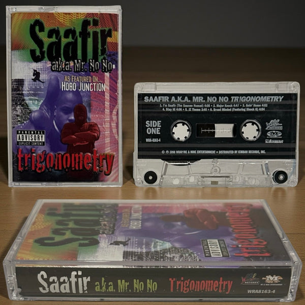 •SAAFIR A.K.A. MR. NO NO - TRIGONOMETRY• ~1998 OG PRESSING~ (CASSETTE TAPE)
