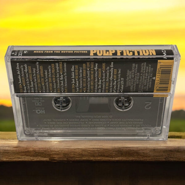 •PULP FICTION - MUSIC FROM THE MOTION PICTURE• ~1994 OG PRESSING~ (CASSETTE TAPE)
