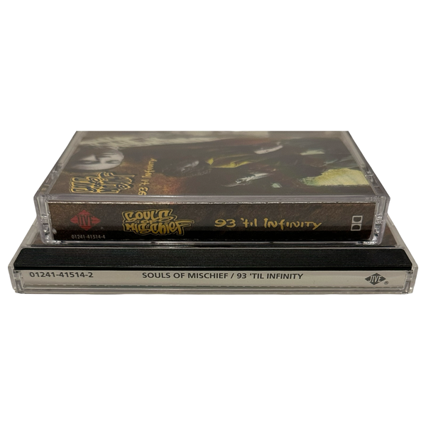 •SOULS OF MISCHIEF - 93 ‘TILL INFINITY• ~1993 OG PRESSINGS~ (CD & CASSETTE TAPE)