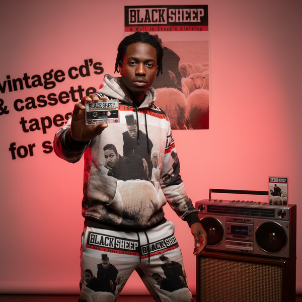 •BLACK SHEEP - A WOLF IN SHEEP’S CLOTHING• ~1991 OG PRESSING~ (CASSETTE TAPE)