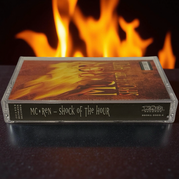•MC REN - SHOCK OF THE HOUR• ~1993 OG PRESSING~ (CASSETTE TAPE)