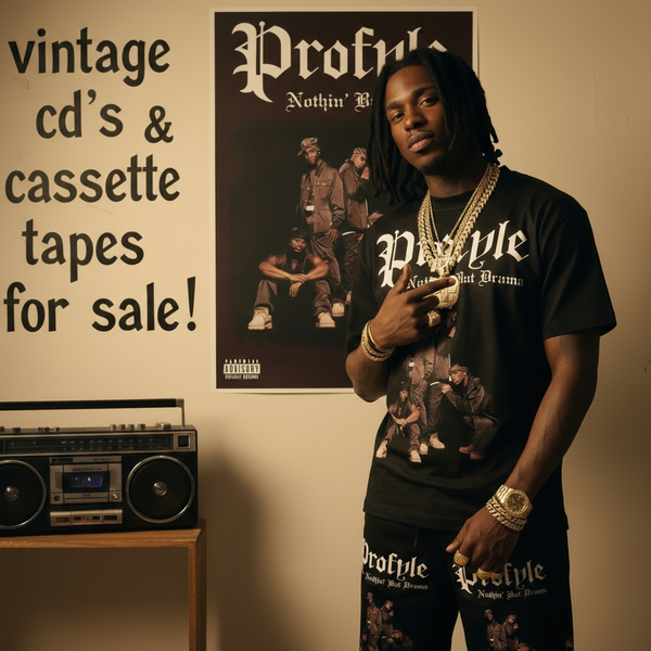 •PROFYLE ~ NOTHIN’ BUT DRAMA• ~2000 OG PRESSING~ (CASSETTE TAPE)