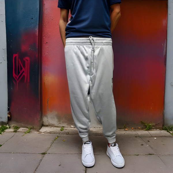 ^SEAN JOHN^ (GREY-MULTI) POLYESTER JOGGER SWEATPANTS (XB SIZED)