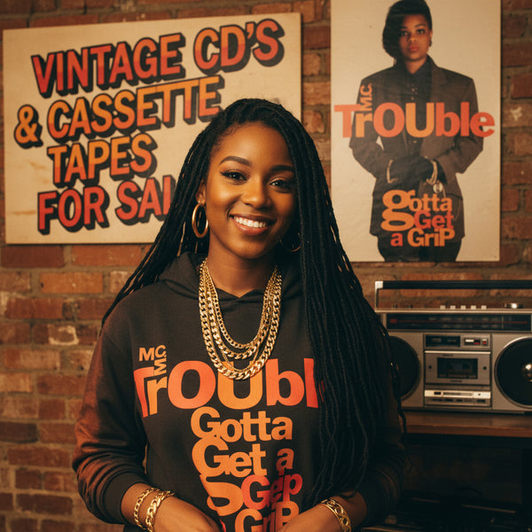 •M.C. TROUBLE - GOTTA GET A GRIP• ~1990 OG PRESSING~ (CASSETTE)