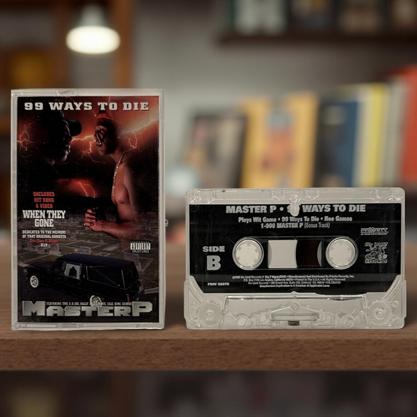 •MASTER P - 99 WAYS TO DIE• ~1995 OG PRESSING~ (REISSUE CASSETTE TAPE)