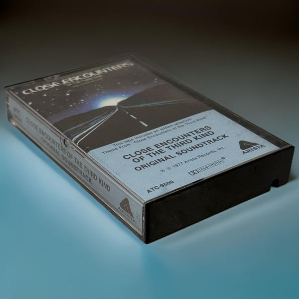 •CLOSE ENCOUNTERS OF THE THIRD KIND ~ SOUNDTRACK• ~1977 OG PRESSING~ (CASSETTE TAPE)
