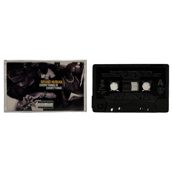 •BRAND NUBIAN - EVERYTHING IS EVERYTHING• ~1994 OG CANADIAN PRESSING~ (CASSETTE TAPE) (BLACK SHELL)