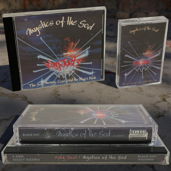 •KING JUST ~ MYSTICS OF THE GOD• ~1995 OG PRESSINGS~ (CD & CASSETTE TAPE)