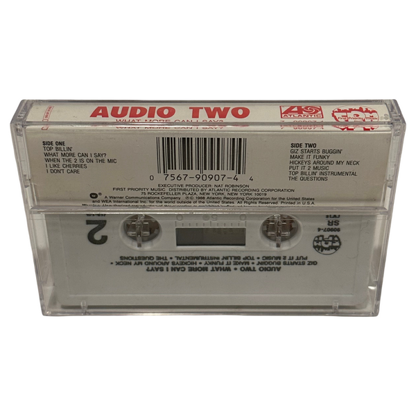 •AUDIO TWO ~ AUDIO TWO• ~1988 OG PRESSINGS~ (CD & CASSETTE TAPE)