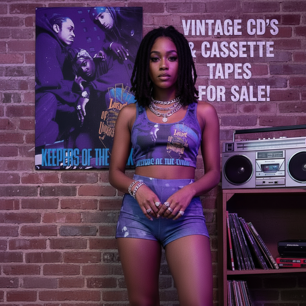 •LORDS OF THE UNDERGROUND ~ KEEPERS OF THE FUNK• ~1994 OG PRESSING~ (CASSETTE TAPE)