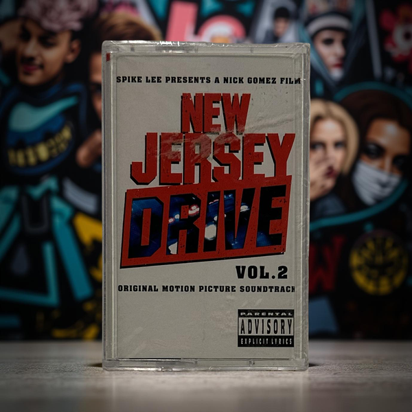 •NEW JERSEY DRIVE ~ VOL.2 ORIGINAL MOTION PICTURE SOUNDTRACK• ~1995 OG SEALED PRESSING~ (CASSETTE TAPE)