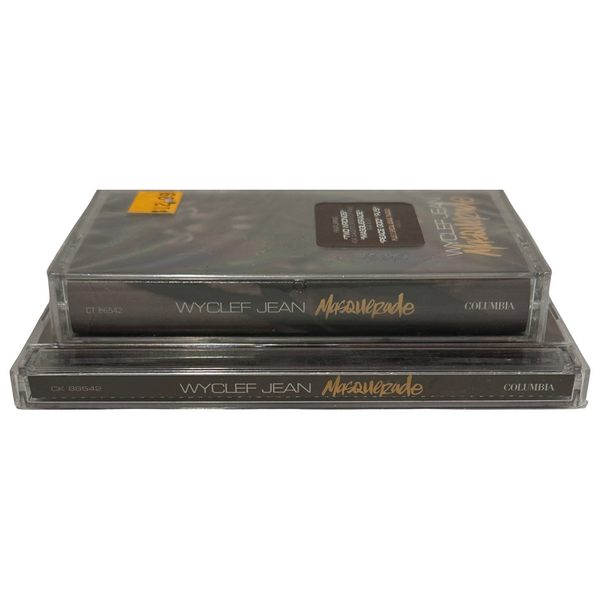 •WYCLEF JEAN ~ THE MASQUERADE• ~2002 OG PRESSINGS• (CD & SEALED CASSETTE TAPE)