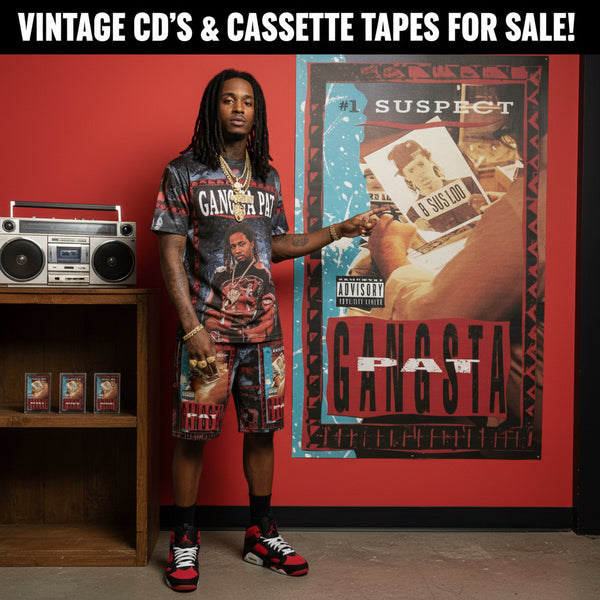 •GANGSTA PAT - #1 SUSPECT• ~1991 OG PRESSING~ (CASSETTE TAPE)