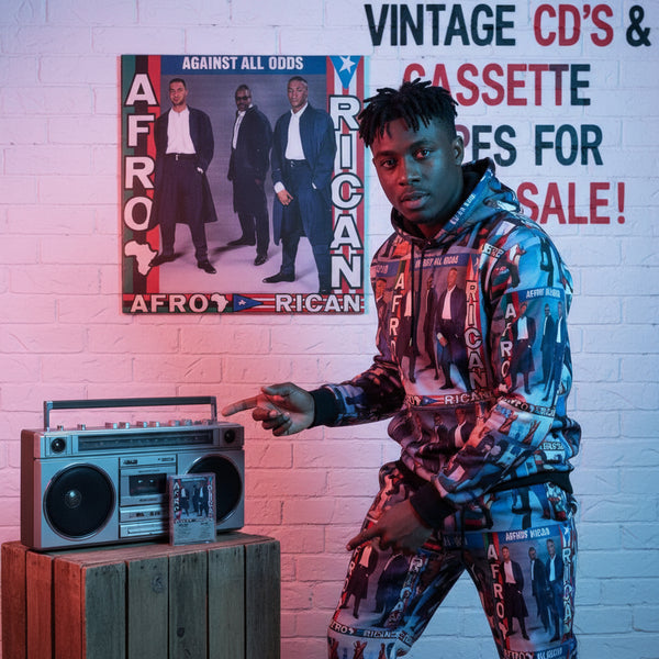 •AFRO RICAN - AGAINST ALL ODDS• ~1989 OG PRESSING~ (CASSETTE TAPE)