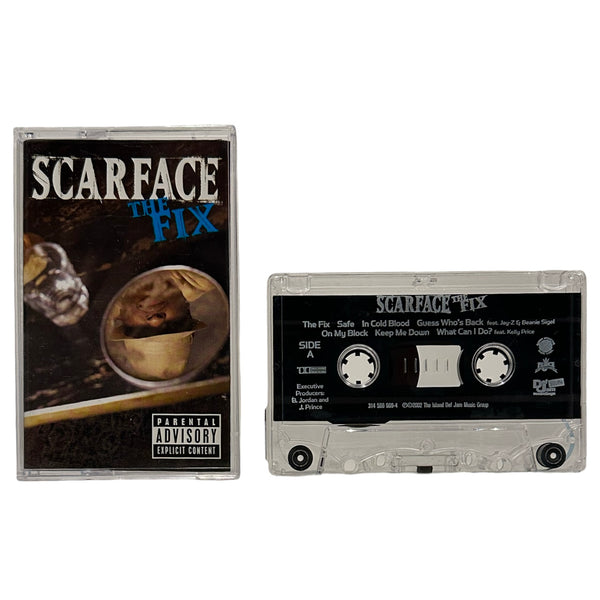 •SCARFACE - THE FIX• ~2002 OG PRESSINGS~ (CD & CASSETTE TAPE)