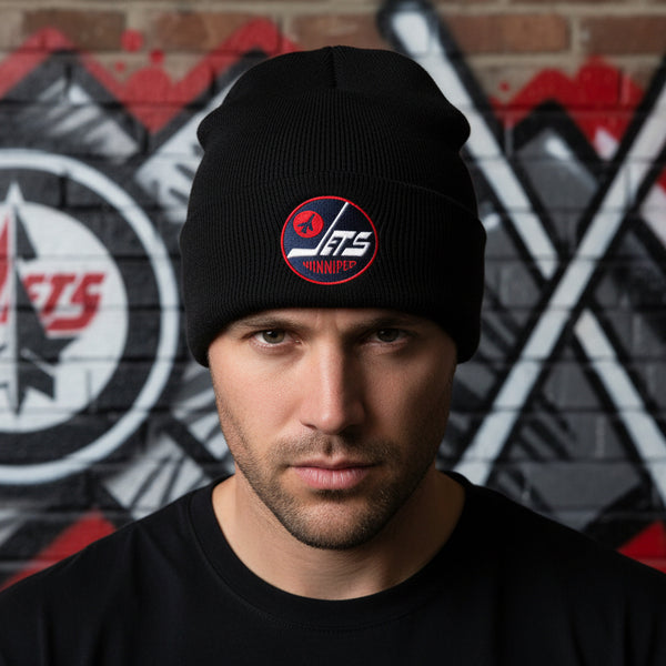 *WINNIPEG JETS* ~2 in 1~ Winter Beanie / Ballyclava by Mitchell & Ness