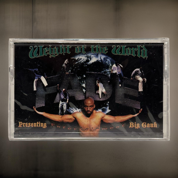 •BIG GANK ~ WEIGHT OF THE WORLD EP• ~1998 OG PRESSING~ (SEALED) (CASSETTE TAPE)