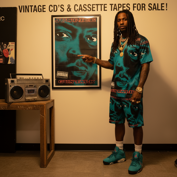 •JUST-ICE ~ GUN TALK• (1993 OG PRESSING) (CASSETTE TAPE)