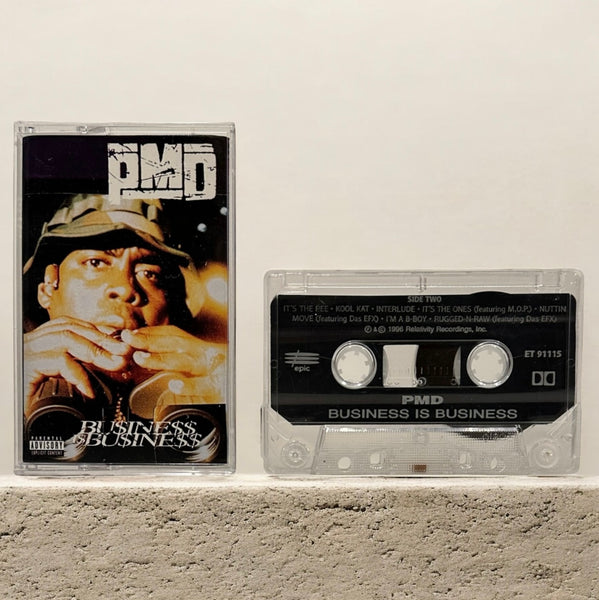 •PMD - BUSINESS IS BUSINESS• ~1996 OG CANADIAN PRESSING~ (CASSETTE TAPE)