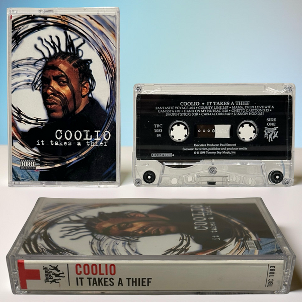 •COOLIO - IT TAKES A THIEF• ~1994 OG PRESSING~ (CASSETTE TAPE)
