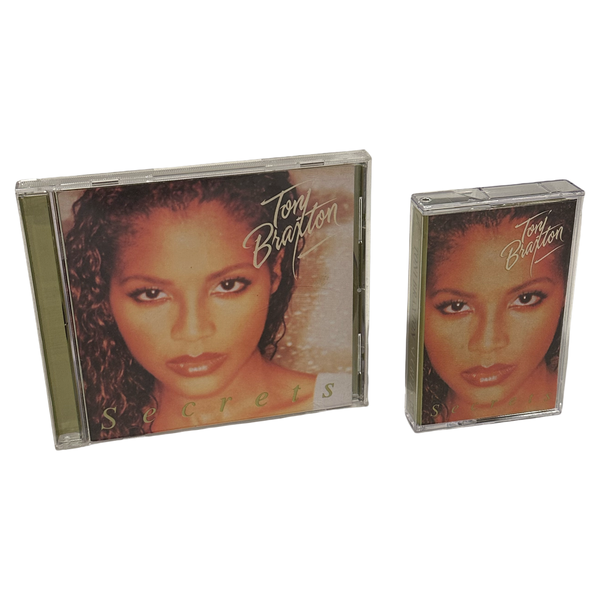 •TONI BRAXTON ~ SECRETS• ~1996 OG PRESSINGS~ (CD & CASSETTE TAPE)