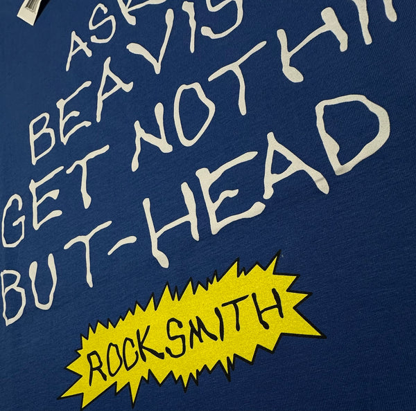 *ROCKSMITH* (BLUE) ~BUTTHEAD~ SHORT SLEEVE T-SHIRTS