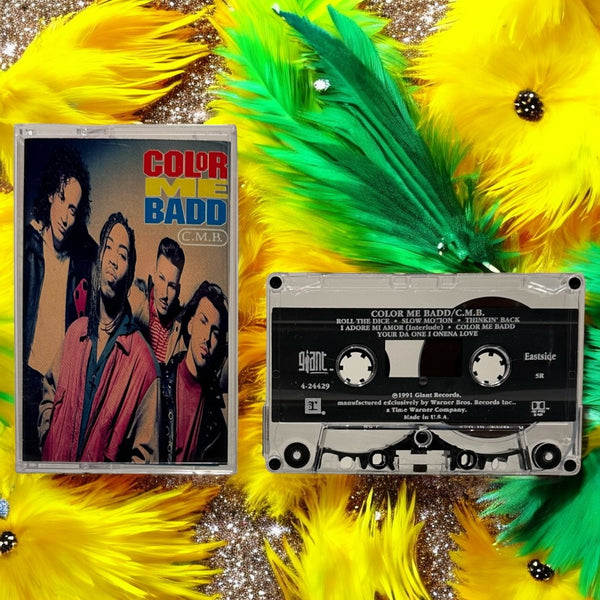 •COLOR ME BADD - C.M.B.• ~1991 OG PRESSING~ (CASSETTE TAPE) (2)