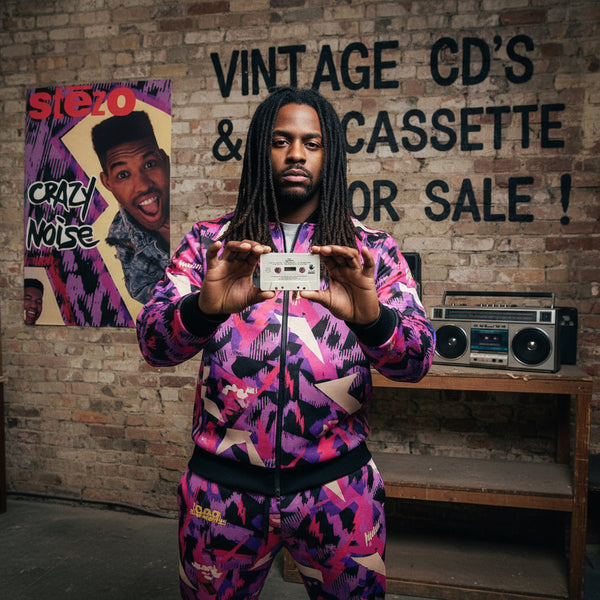 •STEZO ~ CRAZY NOISE• ~1989 OG PRESSING~ (CASSETTE TAPE) (2)