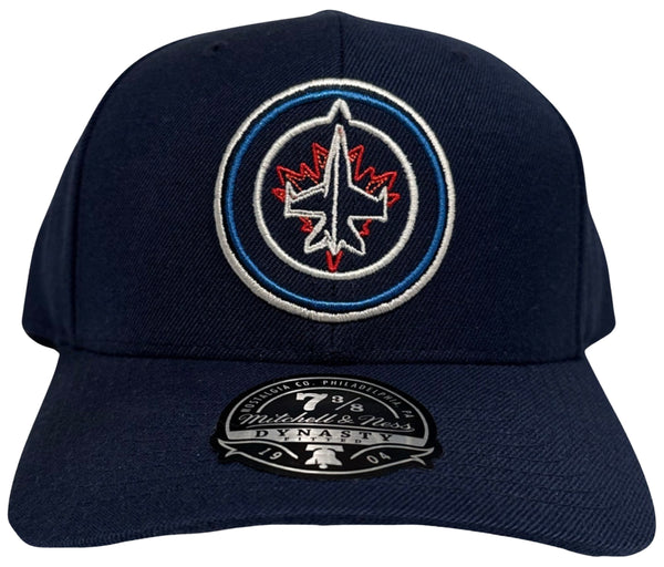 ^Winnipeg Jets^ ~Dynasty Fitted Hats~ by Mitchell& Ness