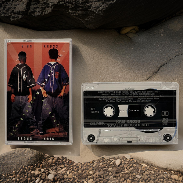 •KRIS KROSS ~ TOTALLY KROSSED OUT• ~1992 OG PRESSING~ (CASSETTE TAPE) (3)