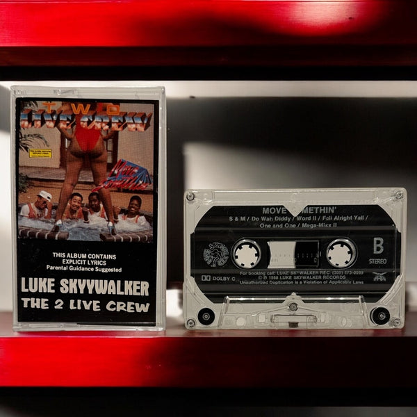•LUKE SKYYWALKER THE 2 LIVE CREW - MOVE SOMETHIN’• ~1988 OG PRESSING~ (CASSETTE TAPE)