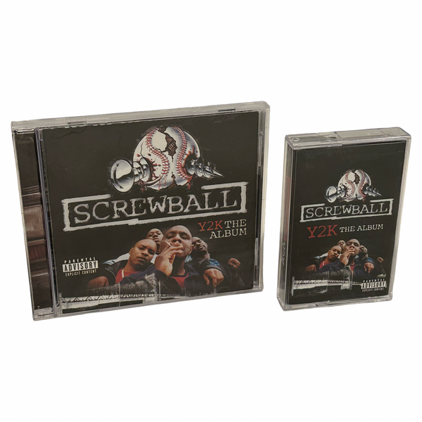 •SCREWBALL - Y2K THE ALBUM• ~2000 OG PRESSINGS~ (CD & CASSETTE TAPE)