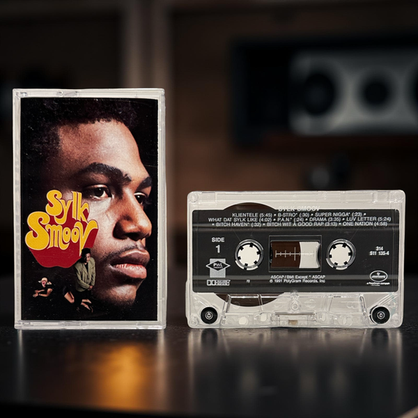 •SYLK SMOOV - SYLK SMOOV• ~1991 OG PRESSING~ (CASSETTE TAPE)
