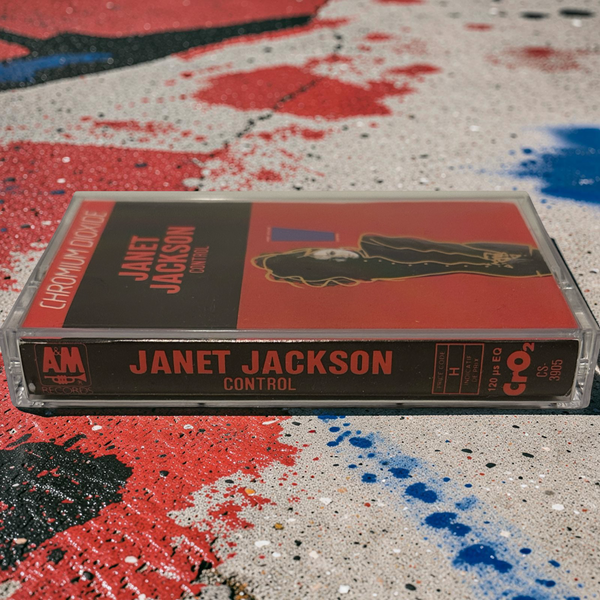 •JANET JACKSON ~ CONTROL• ~1986 OG CANADIAN PRESSING~ (CASSETTE TAPE)