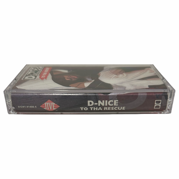 •D-NICE - TO THA RESCUE• ~1991 OG PRESSING~ (CASSETTE TAPE)