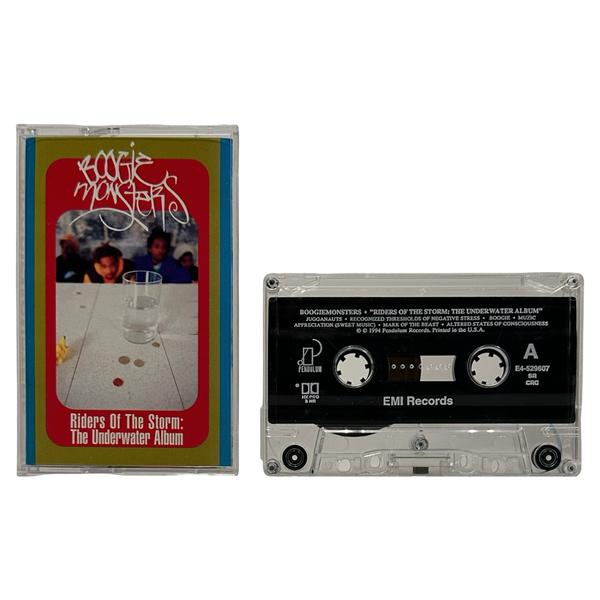 •BOOGIEMONSTERS - RIDERS OF THE STORM: THE UNDERWATER ALBUM• ~1994 OG PRESSING~ (CASSETTE TAPE)