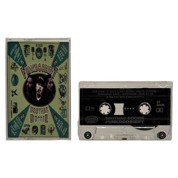 •FUNKDOOBIEST ~ BROTHAS DOOBIE• ~1995 OG PRESSINGS~ (CD & CASSETTE TAPE)