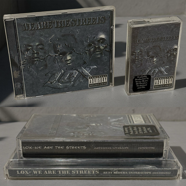 •THE LOX ~ WE ARE THE STREETS• ~2000 OG PRESSINGS~ (CD & CASSETTE TAPE)