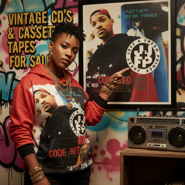 •JAZZY JEFF & FRESH PRINCE - CODE RED• ~1993 OG PRESSINGS~ (CD & CASSETTE TAPE)
