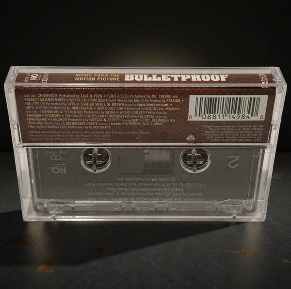 •MUSIC FROM THE MOTION PICTURE - BULLETPROOF• ~1996 OG PRESSING~ (CASSETTE TAPE)