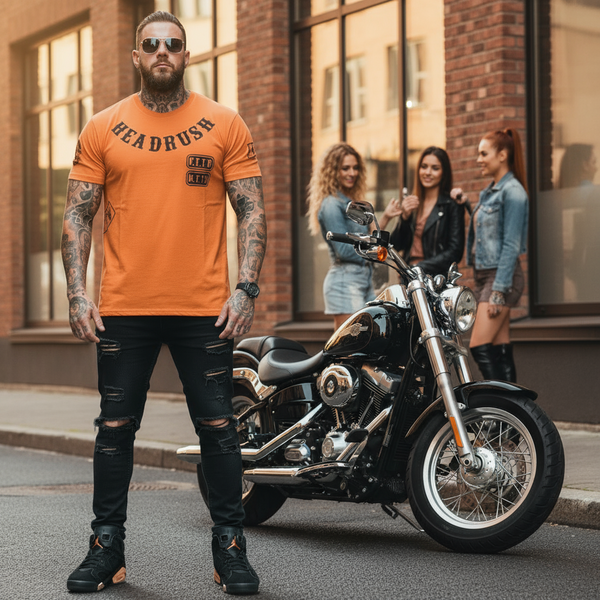 *HEADRUSH* (Orange) ~The Chosen Few~ Short Sleeve T-Shirts