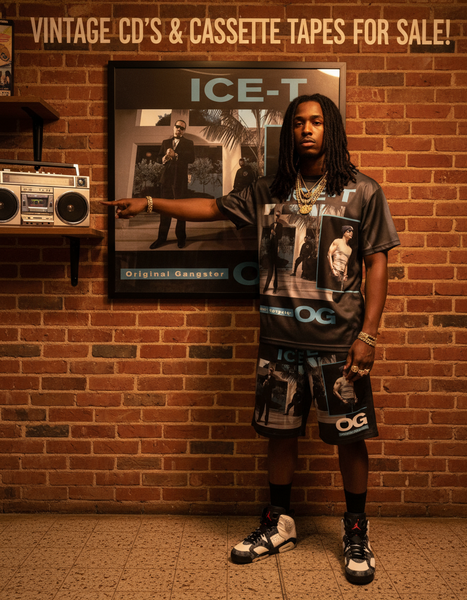 •ICE-T - ORIGINAL GANGSTER• ~1991 OG PRESSINGS~ (CD & CASSETTE TAPE)