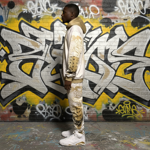 •CROOKS & CASTLES• JOGGER SWEATSUITS (FLEECY SOFT LINED) (1 of 1 Sample)