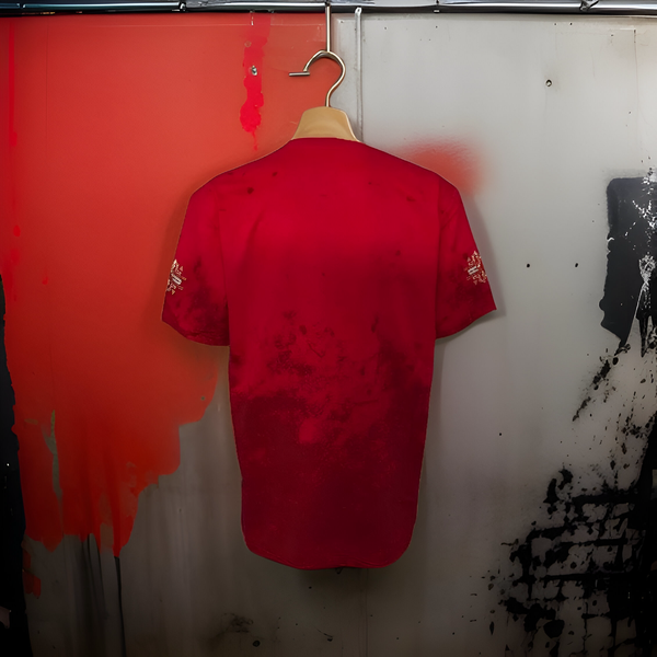 ^8IGHTH DSTRKT^ (RED) ~EMBROIDERED LOGOS~ SHORT SLEEVE T-SHIRTS