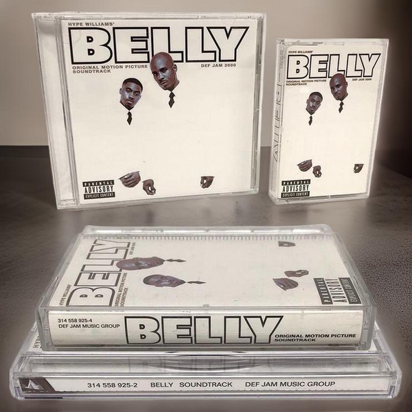 •BELLY - THE ORIGINAL MOTION PICTURE SOUNDTRACK• (1998) (CASSETTE & CD AVAILABLE) (ORIGINAL PRESSINGS)