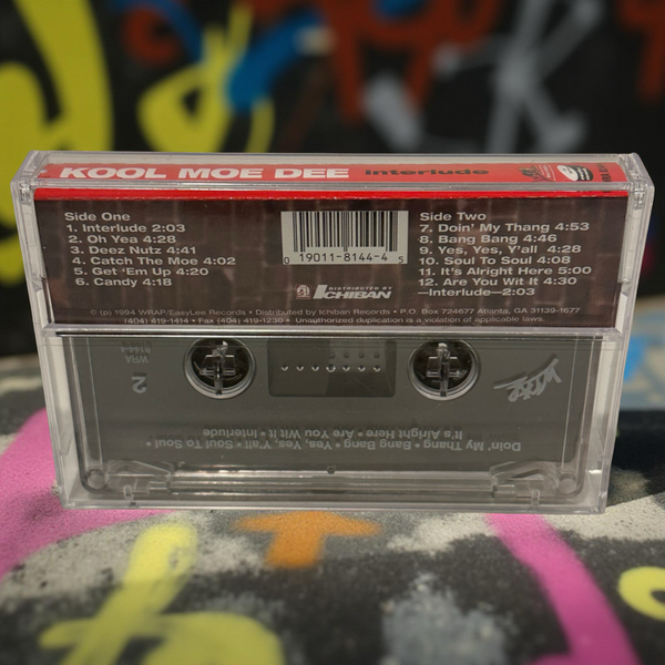 •KOOL MOE DEE - INTERLUDE• ~1994 OG PRESSING~ (CASSETTE TAPE)