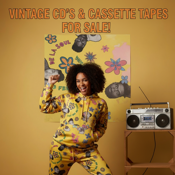 •DE LA SOUL ~ 3 FEET HIGH AND RISING• ~1989 OG PRESSING~ (CASSETTE TAPE)