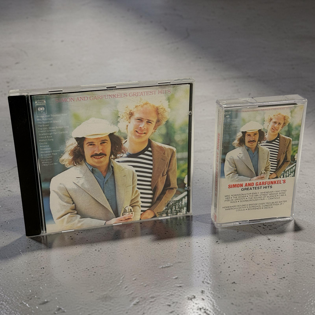•SIMON AND GARFUNKLE’S ~ GREATEST HITS• ~1972 OG CANADIAN REPRESSINGS~ (CD & CASSETTE TAPE)